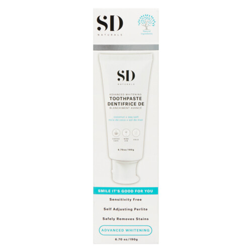 Spa Dent Naturals Toothpaste Coconut + Sea Salt 190 g