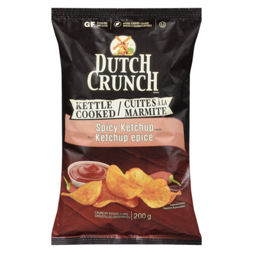 Dutch Crunch Crunchy Potato Chips Spicy Ketchup 200 g