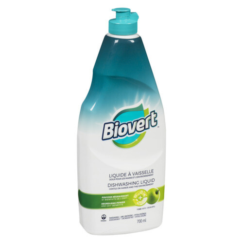 Bio-Vert Dishwashing Liquid Apple Scent 700 ml