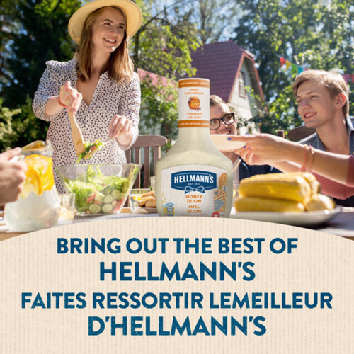 Hellmann'S Salad Dressing Honey Dijon Ideal For gain Bowls Marinades