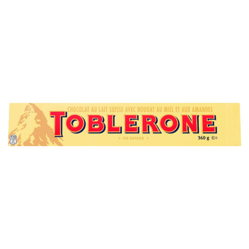 Toblerone Swiss Milk Chocolate 360 g