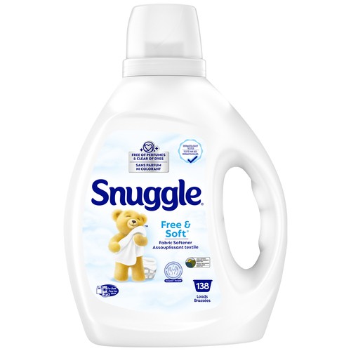 Snuggle Free & Soft Fabric Softener 138 Loads 2.77 L