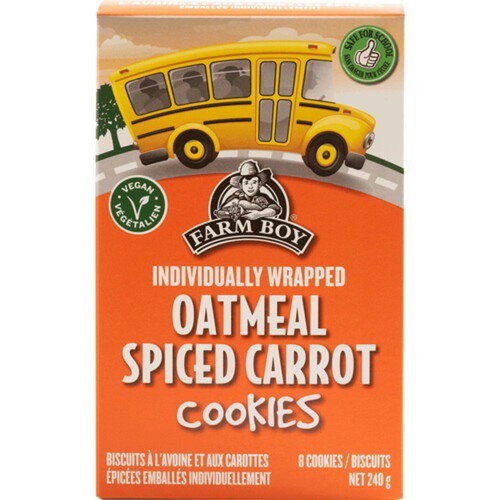 Farm Boy Cookies Oatmeal Spiced Carrot 240 g