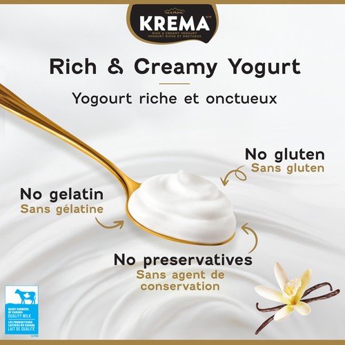 Olympic Krema 9% Yogurt Vanilla 1.75 kg