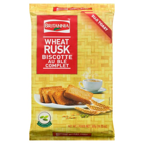 Britannia Wheat Rusk Suji Toast 305 g