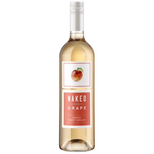 Naked Grape Wine Pinot Grigio Peach 750 ml (bottle)