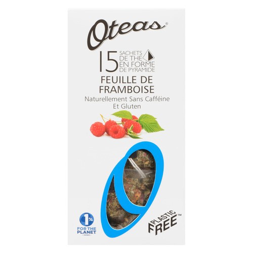 Oteas Tea Raspberry Leaf 15 Tea Bags