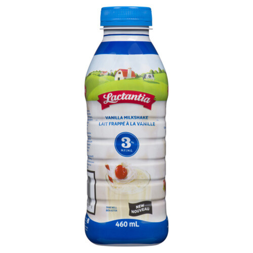 Lactantia Vanilla Milkshake 3% 460 ml