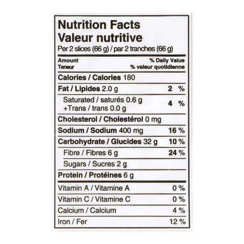 Snairs 100% Whole Wheat Bread 570 g
