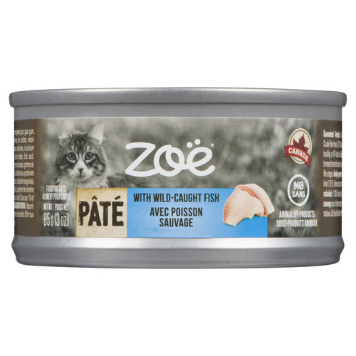 Zoe Wet Cat Food Pate With Ocean Fish 85 g