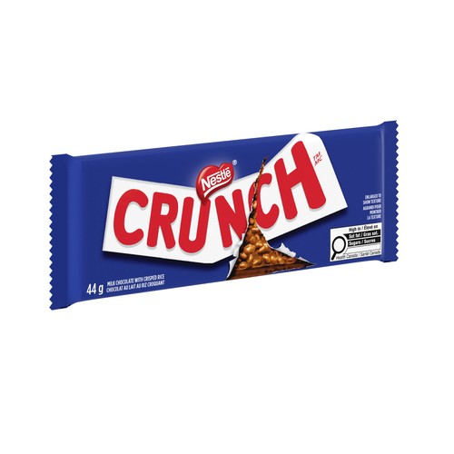 Nestlé Crunch Milk Chocolate Bar With Crisped Rice 44 g