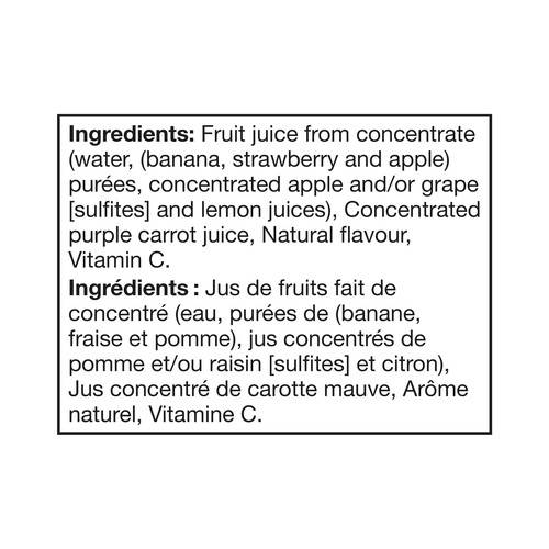 Oasis Smoothie Strawberry Banana 1.6 L