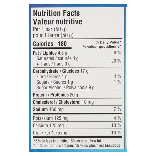 Pure Protein Gluten-Free Energy Bar Galactic Brownie 6 x 50 g