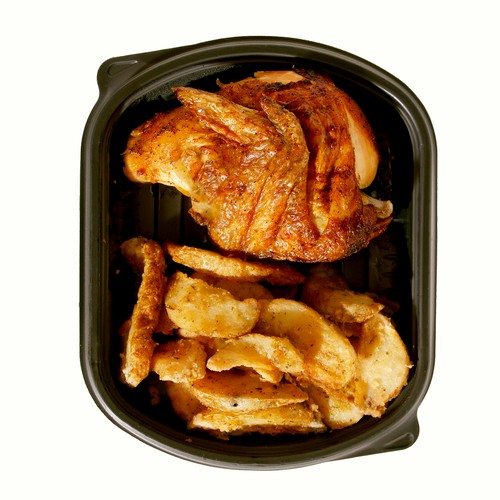 Combo Chicken Barbeque White 1/4 