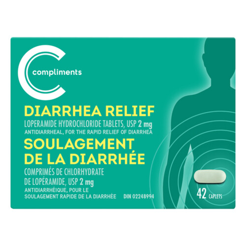 Compliments Diarrhea Relief 42 EA