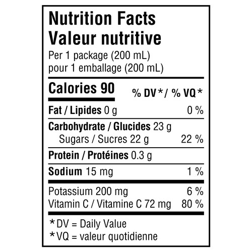 Minute Maid Juice Boxes Apple 8 x 200 ml