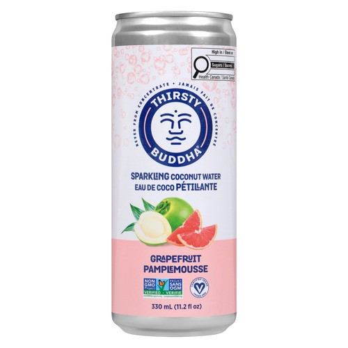 Thirsty Buddha Sparkling Coconut Water With Grapefruit 330 ml