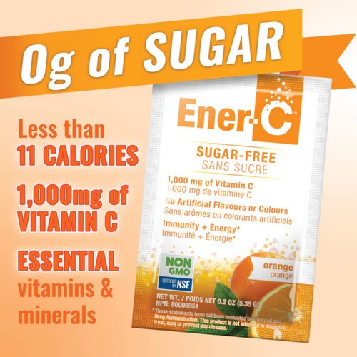 Ener-C Sugar-Free Multivitamin Orange 5.35 g
