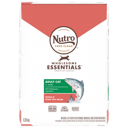 Nutro Wholesome Essentials Adult Dry Cat Food Salmon & Brown Rice Recipe 6.35 kg