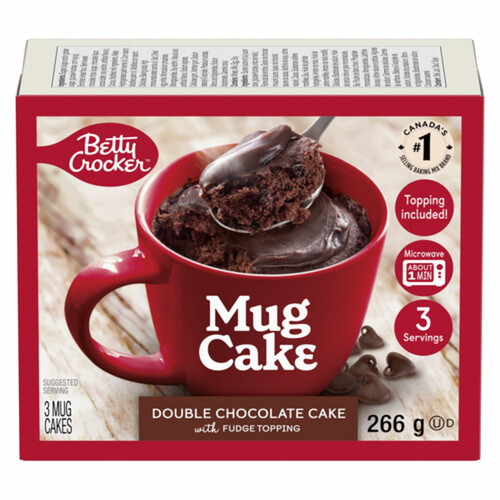 Betty Crocker Mug Cake Double Chocolate Cake 266 g