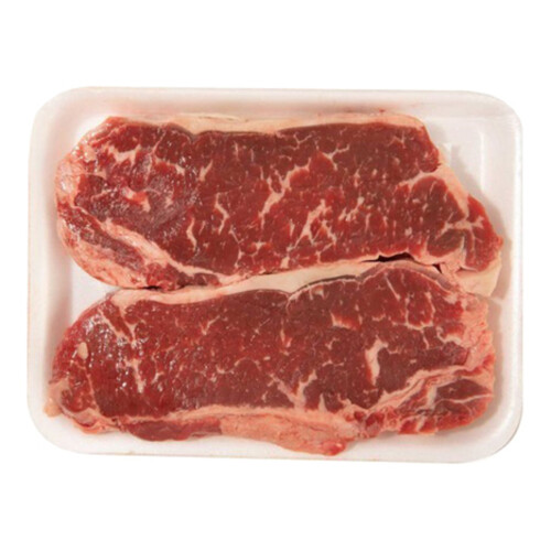 Longo's Certified Angus Beef Striploin Grilling Steak Fast Fry