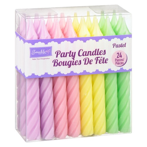 Twinkle Party Candles Pastel Pack 