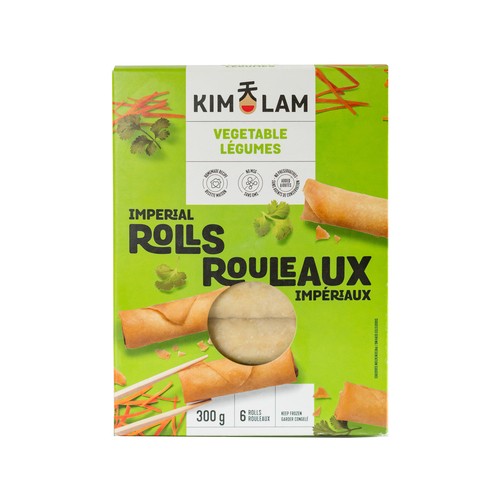 Kim Lam Frozen Spring Rolls Vegetable 300 g