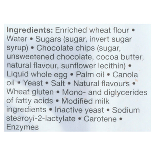 Compliments Brioche Sliced Loaf Chocolate Chip 500 g (frozen)