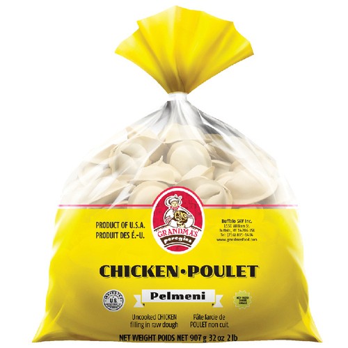 Grandma's Perogies Frozen Perogies Chicken 907 g