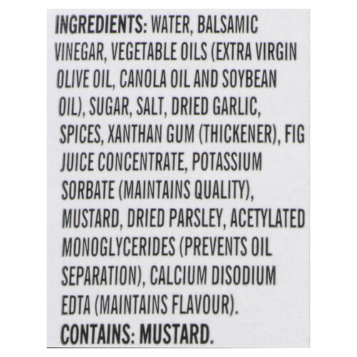 Kraft Salad Dressing Aged Balsamic Vinaigrette With Extra Virgin Olive Oil 475 ml Voilà Online