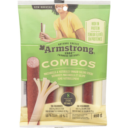 Armstrong Salami Stick Mozzarella & Smoked 180 g