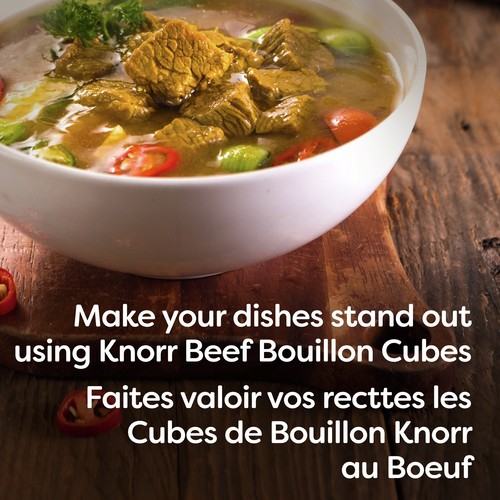 Knorr Bouillon Cubes Beef for rich deep beef flavour 63 g
