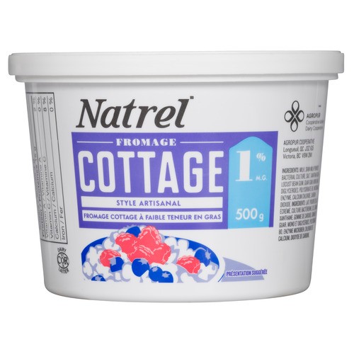 Sealtest By Natrel 1% Cottage Cheese Artisan Style 500 g