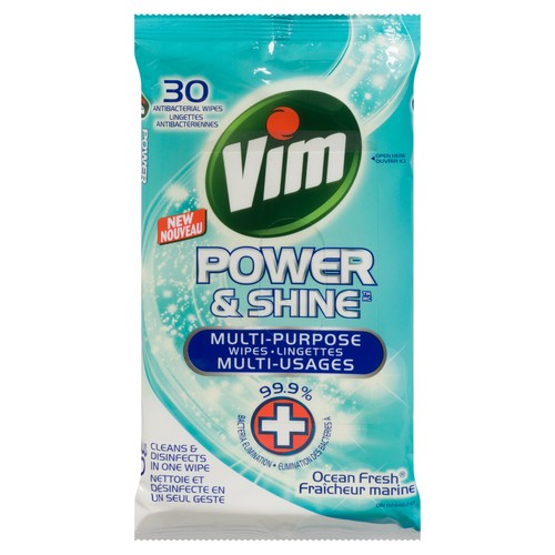 Vim Power Shine Multi WPS Ocean Fresh Cleaners 30 EA