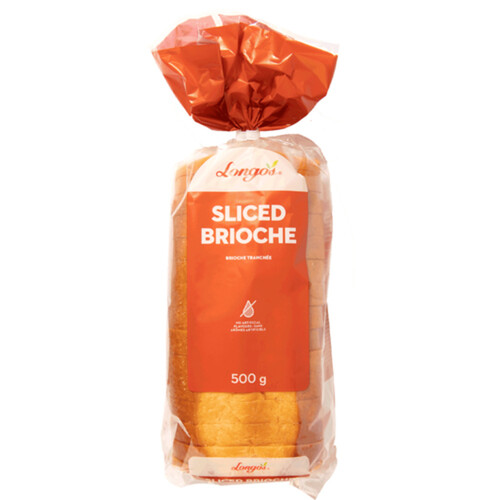 Longo's Sliced Brioche Loaf 500 g