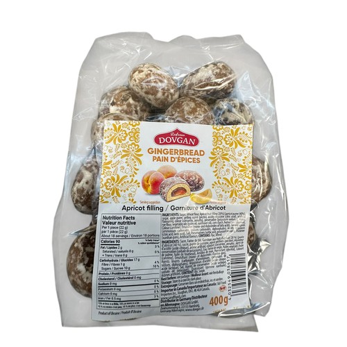 Dovgan Gingerbread Apricot Filling 400 g