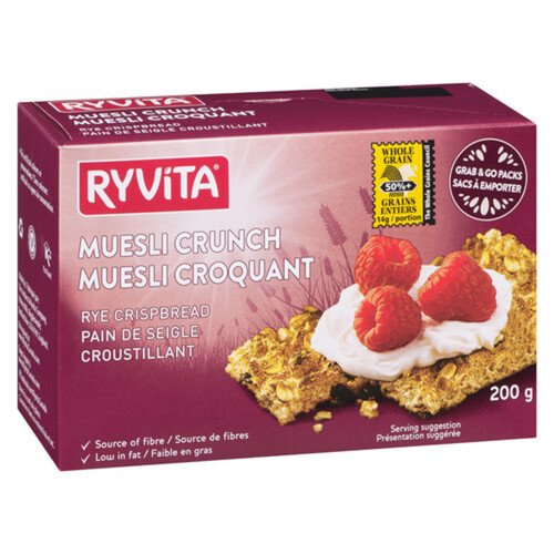 Ryvita Crispbread Muesli Crunch 200 g