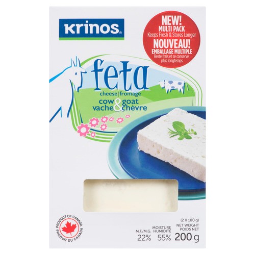 Krinos Feta Cheese Cow & Goat 200 g