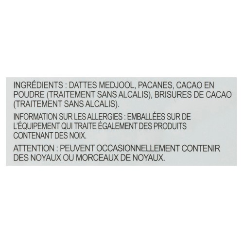 Bard Valley Natural Delights Medjool Date Rolls Cacao With Pecans 284 g 