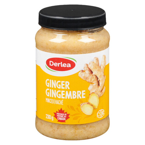 Derlea Foods Minced Ginger 230 g