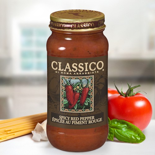 Classico Pasta Sauce Spicy Red Pepper 650 g