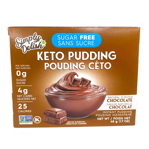 Simply Delish Sugar-Free Instant Pudding Chocolate 48 g