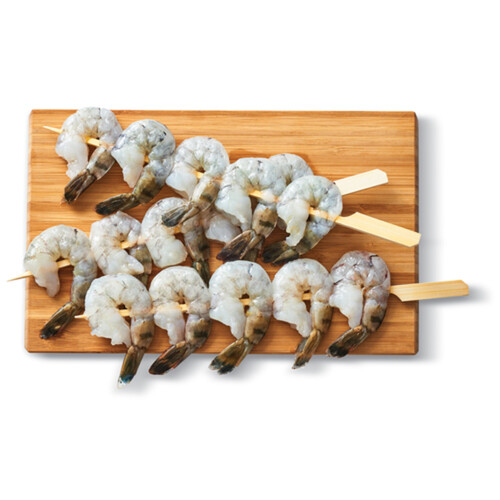 Previously Frozen Shrimp 4 Skewer 