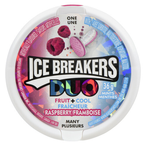 Ice Breakers Duo Mints Raspberry 36 g