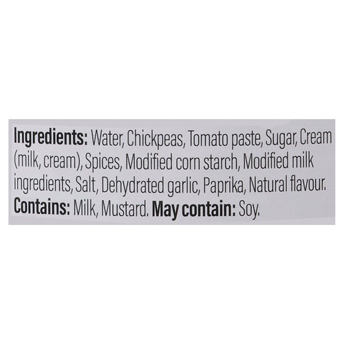 Clark Canned Chickpeas Butter Chicken Style Sauce 398 ml