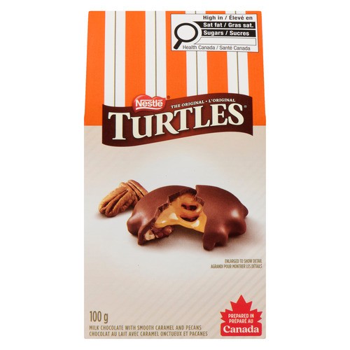 Turtles Gift Box Caramel Pecans & Chocolate 100 g