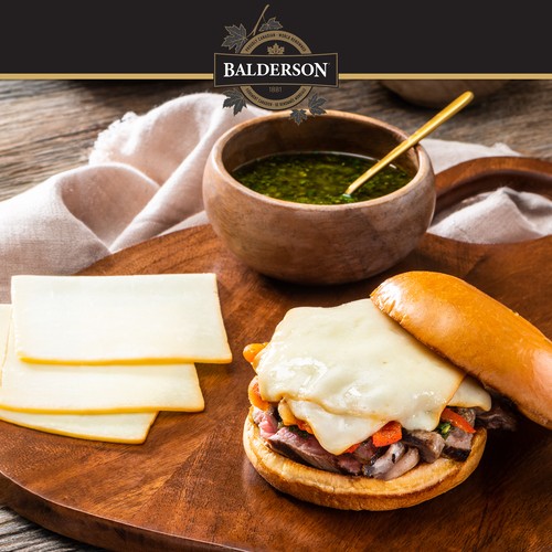 Balderson Cheddar Cheese Slices 1 Year Old 140 g