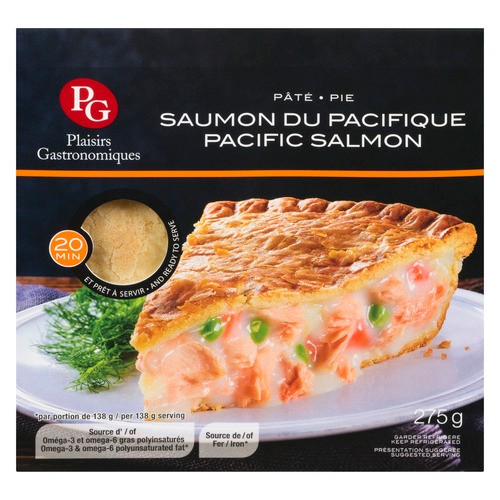 Plaisirs Gastronomiques Pacific Salmon Pie 275 g 