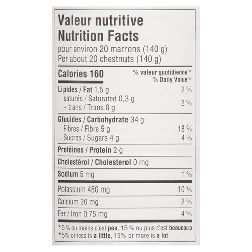 Lelarge Whole Chestnuts 425 g