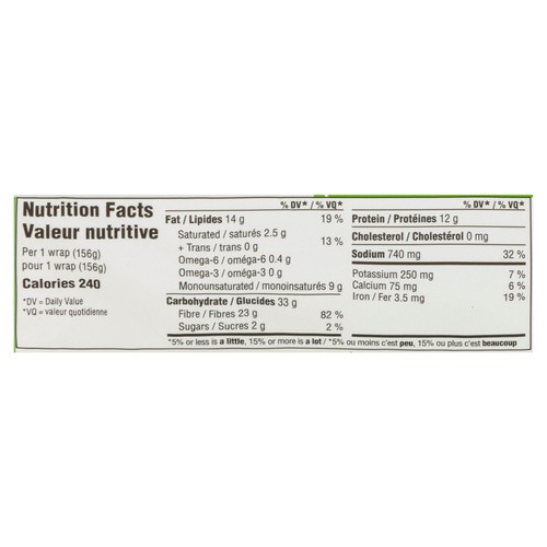 Carbonaut Wrap Gluten-Free Plant Based Philly Cheesesteak 156 g